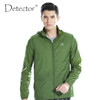 Detector Men Outdoor Ultralight Water Resistant Windbreaker UV Anti Protection Skin Jacket Camping Hiking Jacket Thin Sport Coat|hiking jackets|jacket camping skin jacket