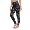 Happy Christmas High Waist Black Yoga Leggings-DELETED-1608574160