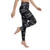 Happy Christmas High Waist Black Yoga Leggings-DELETED-1608574160