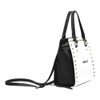 White Rivet Shoulder Wakerlook  Handbag-DELETED-1613783758