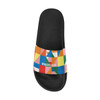 Wakerlook triangle abstract  Men's Slide Sandals-DELETED-1611792893