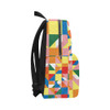 Wakerlook triangle abstract All-Over Print Unisex Nylon Backpacks-DELETED-1611794326