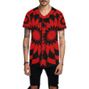 Wakerlook Men's All Over Print Red Jersey-DELETED-1611792788