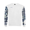 Blue  Design Men's Sleeve Print Sweatshirt-DELETED-1611791950