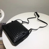Woman Woven bag new square bag Sheepskin Small square bag Internal and