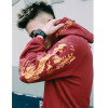 Ancient Chinese Dragon Print Fashion Hoodie Streetwear Mens Hip Hop