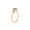 Paraiba Tourmaline Interlock Cocktail Ring 18K White & Rose Gold Black-DELETED-1612377062