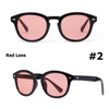 Round Sunglasses Tint Ocean Lens