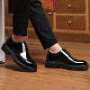 Misalwa Platform High Heel 4/7/9 CM Height Increase Casual Men Brogue Patent Leather Shoe Man Oxford Dress Shoes Elevator Formal|Men's Casual Shoes|