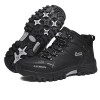 Winter Leather Ankle Boots Men Casual Shoes Outdoor Waterproof Work Tooling Mens Hiking Boots Sneakers Warm Military Snow Boots|Work & Safety Boots|