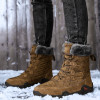 Winter Snow Boots Men Waterproof Shoes with Fur Plush Warm Men Boots Outdoor Footwear Comfortable Casual Shoe Men Erkek Ayakkabi|Snow Boots|