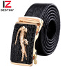 DESTINY Designer Belts Men High Quality Male Genuine Leather Strap Luxury Famous Brand Logo Crocodile Silver Gold Ceinture Homme|ceinture homme|ceintures hommes designerbelt brand