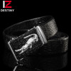 DESTINY Designer Belts Men High Quality Male Genuine Leather Strap Luxury Famous Brand Logo Crocodile Silver Gold Ceinture Homme|ceinture homme|ceintures hommes designerbelt brand
