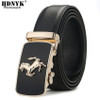 Hot Sell Brand Horse Designer Automatic Buckle Belt Men Genuine Leather Belt Man Luxury Men Belts Alloy Buckle Best As Gift|Men's Belts|