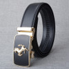 Hot Sell Brand Horse Designer Automatic Buckle Belt Men Genuine Leather Belt Man Luxury Men Belts Alloy Buckle Best As Gift|Men's Belts|