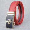 Hot Sell Brand Horse Designer Automatic Buckle Belt Men Genuine Leather Belt Man Luxury Men Belts Alloy Buckle Best As Gift|Men's Belts|