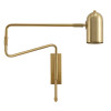 Industrial Adjustable Long Arm Retractable Wall Lamp