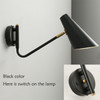Industrial Adjustable with switch Wall Lamp