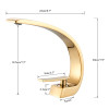 Bathroom Gold Basin Faucet