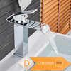Waterfall Bathroom Sink Faucet