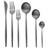 Gold Matte Flatware Cutlery Set