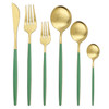 Gold Matte Flatware Cutlery Set