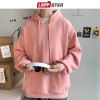 LAPPSTER Men Embroidery Fleece Hooded Hoodies 2020 Mens Oversized Korean Harajuku Sweatshirts 7 Colors Black Oversized Hoodie|Hoodies & Sweatshirts|