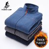 Pioneer Camp warm fleece hoodies men brand clothing autumn winter zipper sweatshirts male quality men clothing AJK902321|Hoodies & Sweatshirts|