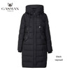 GASMAN 2019 Thick Women Bio Down Jacket Brand Long Winter Coat Women Hooded Warm Parka Fashion Jacket New Female Collection 1827|Parkas|