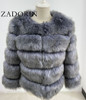ZADORIN S 3XL Mink Coats Women 2020 Winter Top Fashion Pink FAUX Fur Coat Elegant Thick Warm Outerwear Fake Fur Woman Jacket|pink faux fur coat|faux fur coatfake fur jacket