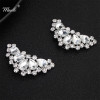 Miallo Newest Austrian Crystal Women Bridal Shoe Clips Wedding Alloy Bride Bridesmaid Shoe Buckle Wedding High Heels Accessories|Hair Jewelry|