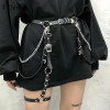 Love Heart Girl Hiphop Chain Belt Women Sweet Adjustable Disco Dancing Belt Punk Style|Men's Belts|