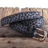 RH Fashion Leopard Spotted Horsehair Leather Belt Genuine Leather Belts Women Accessory Gift DropShipping|Women's Belts|