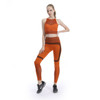 2020 New Women's Fitness Outfits Leggings Sports Bra Yoga Set Long Pants Tracksuits Sleeveless Tops Activewear Workout Clothes|Yoga Sets|
