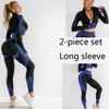 3 Piece Women Yoga Sets Fitness Sport Wear Leggings High Support Bra Crop Top Workout Clothes Gym Seamless Yoga Suits| |