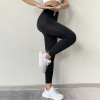 SVOKOR Women Leggings High Waist Peach Hips Gym Leggings Quick drying Sports Stretch Fitness Pants|Leggings|