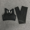 2 pieces female gym fitness gym sports set of workout clothes for women bra + leggings seamless Yoga sports clothing sport woman|Yoga Sets|