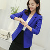 PEONFLY Ladies Blazer Long Sleeve Blaser Women Suit jacket Female Feminine Blazer Femme Pink Blue White Black Blazer Autumn|Blazers|