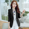 PEONFLY Ladies Blazer Long Sleeve Blaser Women Suit jacket Female Feminine Blazer Femme Pink Blue White Black Blazer Autumn|Blazers|