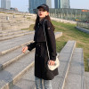 Spring Autumn Girls Trench Coat Dress Korean Style Slim Fit Long Jacket with Belt Lady Khaki Black Plus Size 3xl Fashion Outwear|Trench|