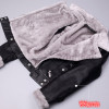 Women Warm Leather Jacket Plush Faux Shearing Moto Tops Thick Lined Parka Ladies Short Winter Coat Slim Pu Locomotive Black 2020|Leather Jackets|