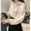 Autumn Women 2020 Fashion Blouses Solid Plus Size Female Clothes Loose Shirt Long Sleeve Blouse Simple OL Feminine Blusa Mujer|Blouses & Shirts|