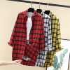 Women Blouses Shirts Tunic Womens Tops And Blouses 2020 Womenswear Long Sleeve Clothing Button Up Down Long Plaid New Fashion|Blouses & Shirts|