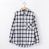 Women Plaid Shirts Female Pure Cotton Long Sleeves Blouses Tops Girl Fashion Comfortable Loose Female Casual Blouses|Blouses & Shirts|