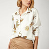 Aachoae Leopard Stylish Shirt Women Turn Down Collar Office Fashion Female Blouse Long Sleeve Plus Size Lady Tops Blusa Feminina|Blouses & Shirts|