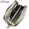 DICIHAYA Women Long Wallets Printing Leather Coin Purse Lady Moneybags Girls Students Purses Clutch Wallet Cards Holder Bags|Wallets|