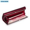 VICKAWEB Long Thick Wallet Female Fashion Alligator Purse Women Genuine Leather Standard Wallets Hasp womens wallets and purses|Wallets|