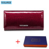 Women Wallets Genuine Leather Wallet Female Purse Long Coin Purses Holders Ladies Wallet Hasp Fashion Womens Wallets And Purses|wallet and purse|ladies fashion walletsladies wallet