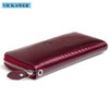 VICKAWEB Wristlet Wallet Purse Genuine Leather Wallet Female Long Zipper Women Wallets Card Holder Clutch Ladies Wallets AE38|ladies wallet|leather walletgenuine leather wallet