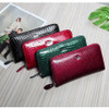 VICKAWEB Wristlet Wallet Purse Genuine Leather Wallet Female Long Zipper Women Wallets Card Holder Clutch Ladies Wallets AE38|ladies wallet|leather walletgenuine leather wallet